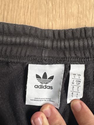 Pantalón Adidas Negro Talla S