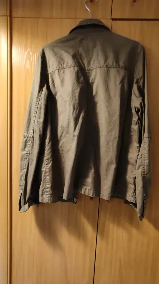 Chaqueta Safari Mujer Talla M Verde Oliva