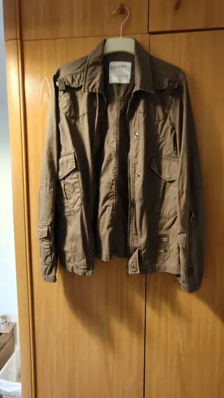 Chaqueta Safari Mujer Talla M Verde Oliva