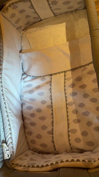 Minicuna Chicco gris