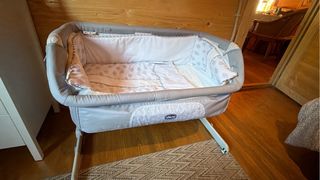 Minicuna Chicco gris