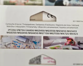 Pack 6 Cartuchos Tinta Canon Pixma Original