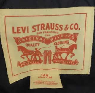 Chaqueta Levi's niño azul