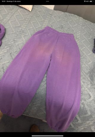 Conjunto chándal morado