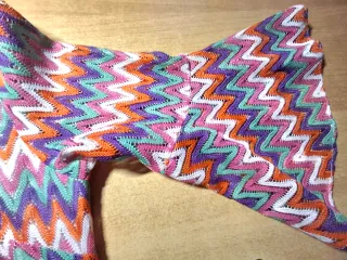 Vestido Teria Yabar Zigzag Multicolor