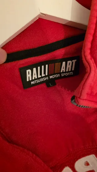 Sudadera Mitsubishi Ralliart Roja