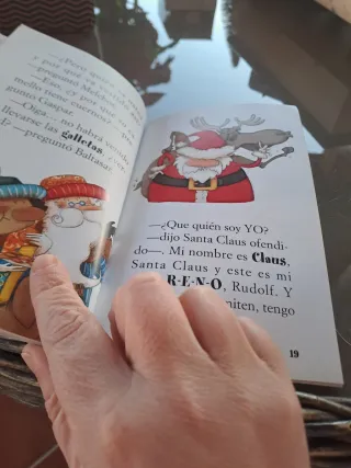 El día que los Reyes magos se toparon con Santa...