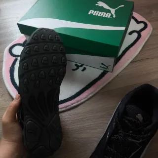 Zapatillas Puma Inhale Smile Negro/Plata Talla 41