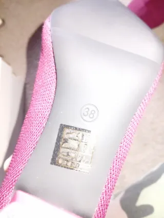 Botines calcetín tacón morado