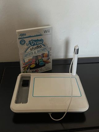 Consola Nintendo Wii Negra Completa