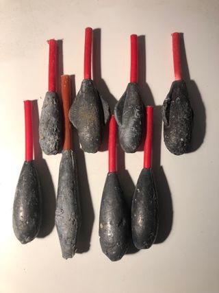 Plomos de pesca varios