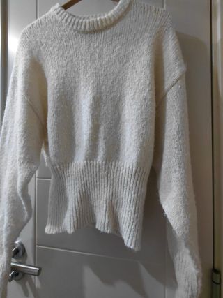 Jersey Bershka blanco