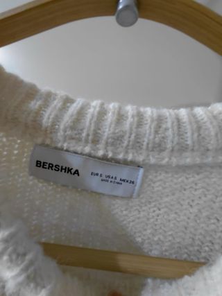 Jersey Bershka blanco