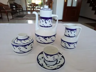 Juego de café Castro Sargadelos