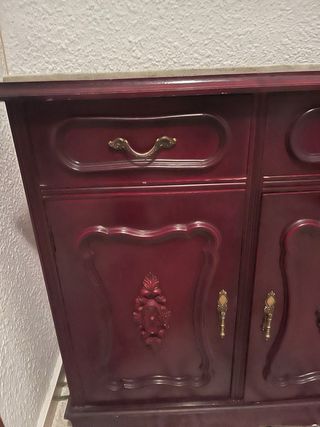 Mueble recibidor madera