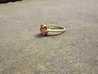 Anillo Plata Circonita Rosa