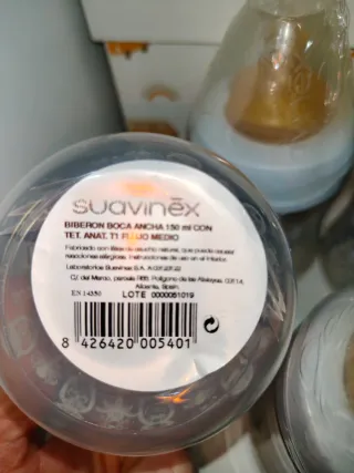 Biberones Suavinex 150ml (Pack 5)