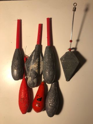 Plomos de pesca variados