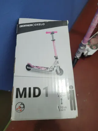 Patinete Oxelo niña 110-150 cm