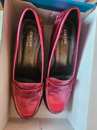 Patrick Cox Geox Mocasines Rosa Talla 39.5