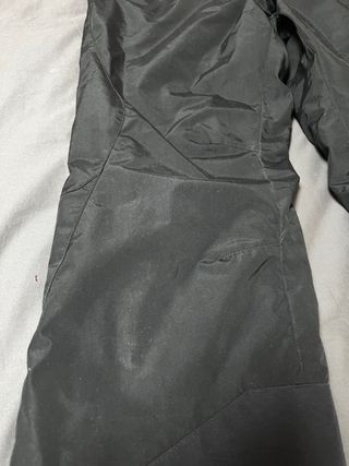 Pantalón de nieve negro con tirantes