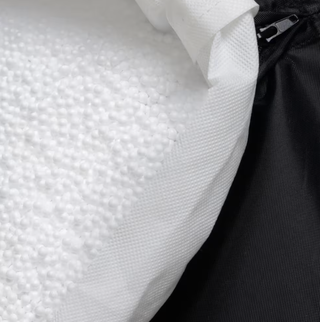 2 Pouf esterni in olefina beige