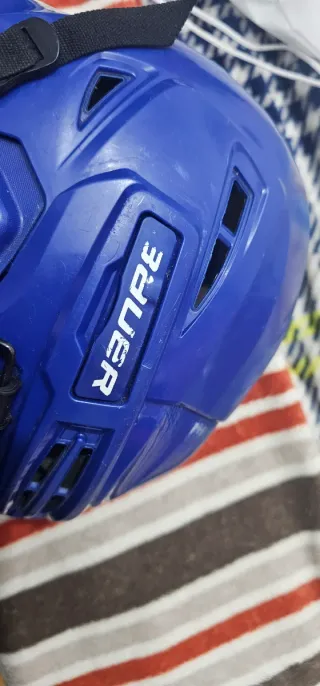 Casco de Hockey Bauer Azul