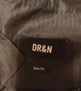 Pantalón DR&N Slim Fit Gris Talla 46