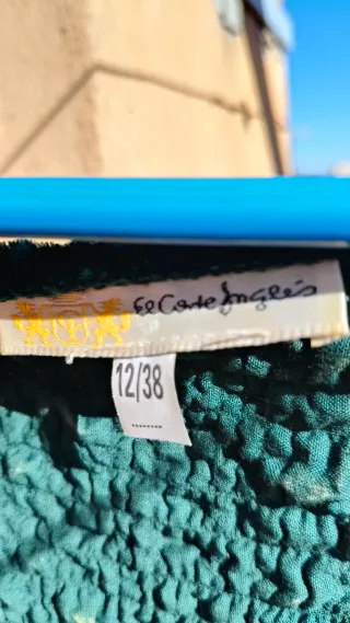 Vestido verde fiesta