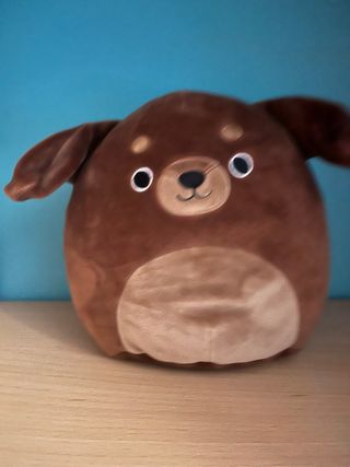 Peluche Perro Squishmallows Marrón