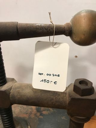 PRENSA HIERRO ANTIGUA