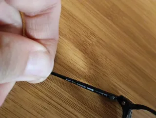 Montura PLEGABLE! de gafas S.T. Dupont negra