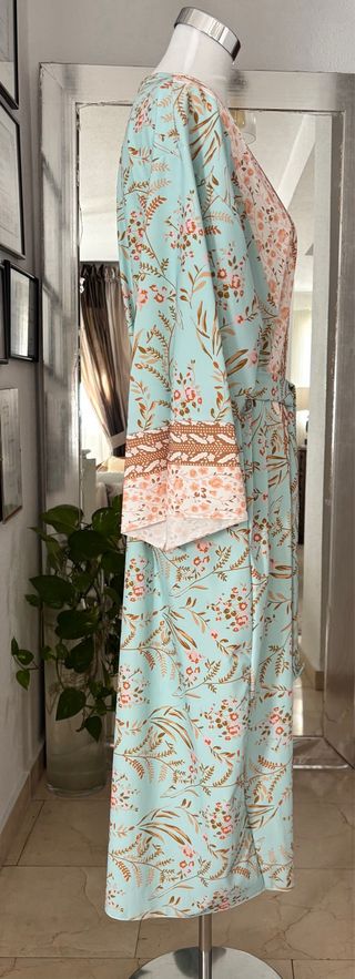 Kimono estampado étnico talla única
