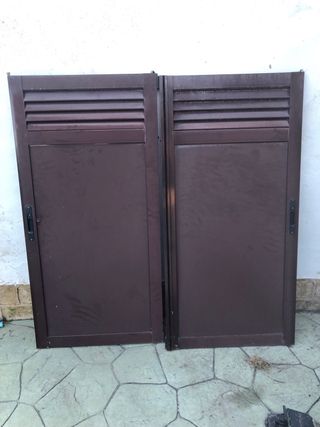 Puertas correderas de aluminio