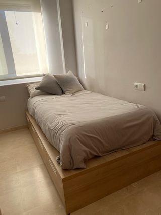 Cama con cajones El Corte Inglés 202x116