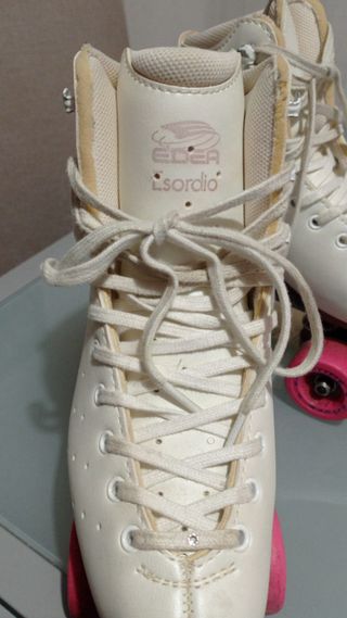 Pattini a rotelle EDEA bianchi