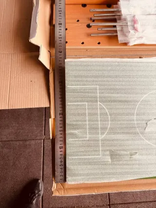 Futbolín de mesa madera