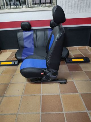 Asientos Ford Focus MK1 Azul/Negro