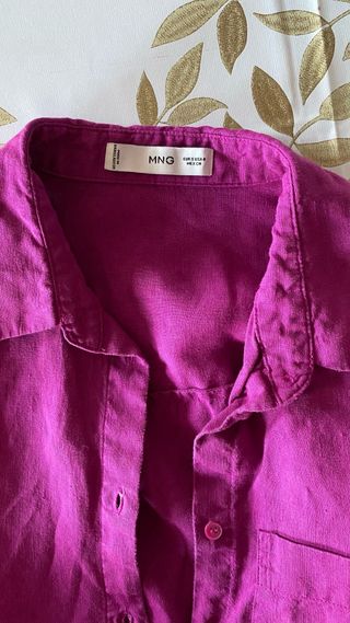 Lote Ropa Lino Violeta y Fucsia