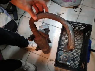 Tubo de escape Honda Scoopy 100