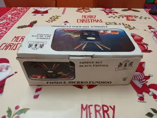 Olla de hierro fundido para fondue