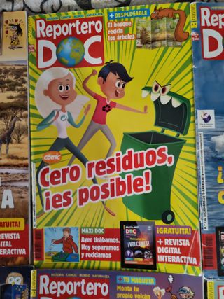 Reportero DOC x 8 Revista Niños Ciencia 2015/17