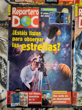 Reportero DOC x 8 Revista Niños Ciencia 2015/17