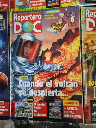 Reportero DOC x 8 Revista Niños Ciencia 2015/17