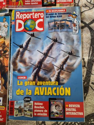 Reportero DOC x 8 Revista Niños Ciencia 2015/17