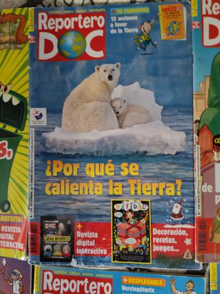 Reportero DOC x 8 Revista Niños Ciencia 2015/17