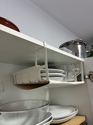Cesta Colgante Blanca IKEA 30x27