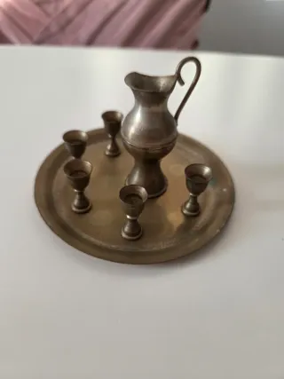 Juego miniatura decorativo de metal