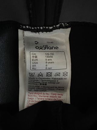 Ropa térmica nieve Talla 8-10