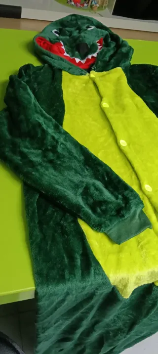 Disfraz Dinosaurio Pijama Adulto Talla M